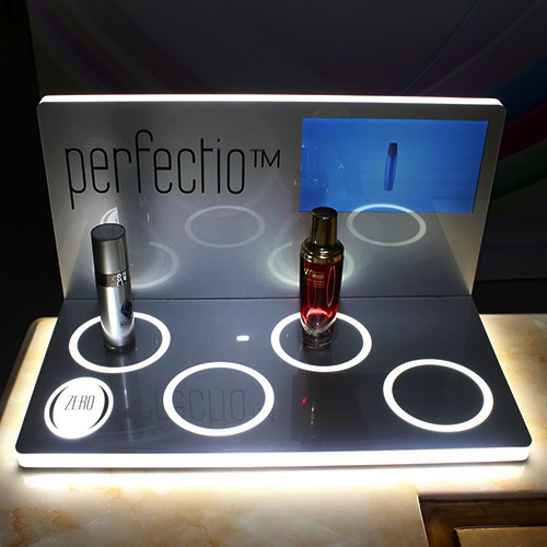 LED發光化妝品展示架